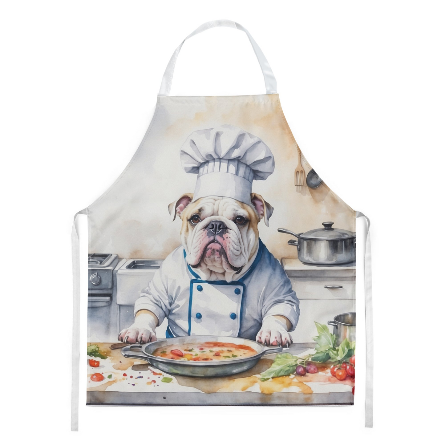 English Bulldog The Chef Apron