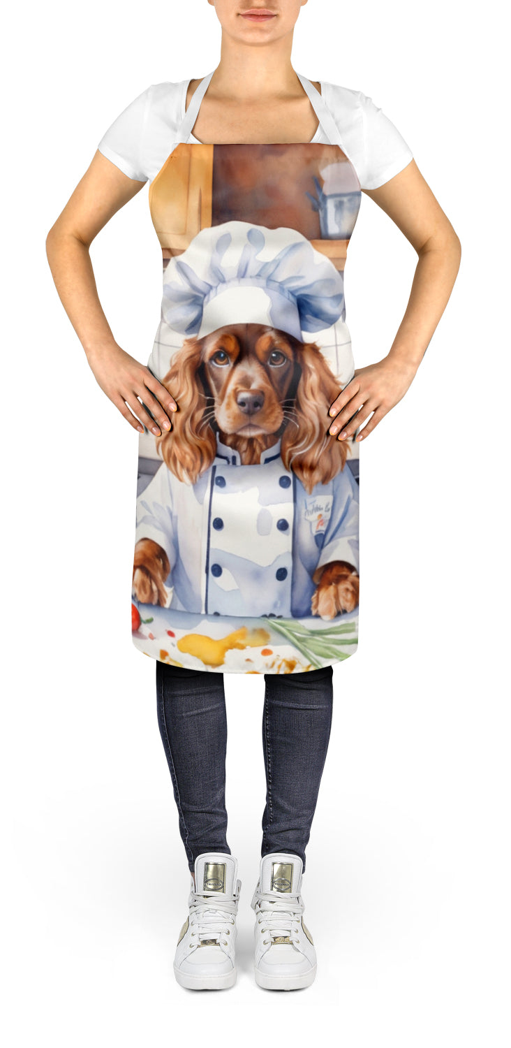 English Cocker Spaniel The Chef Apron