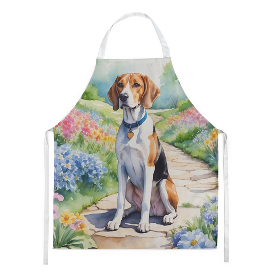 English Foxhound Spring Path Apron