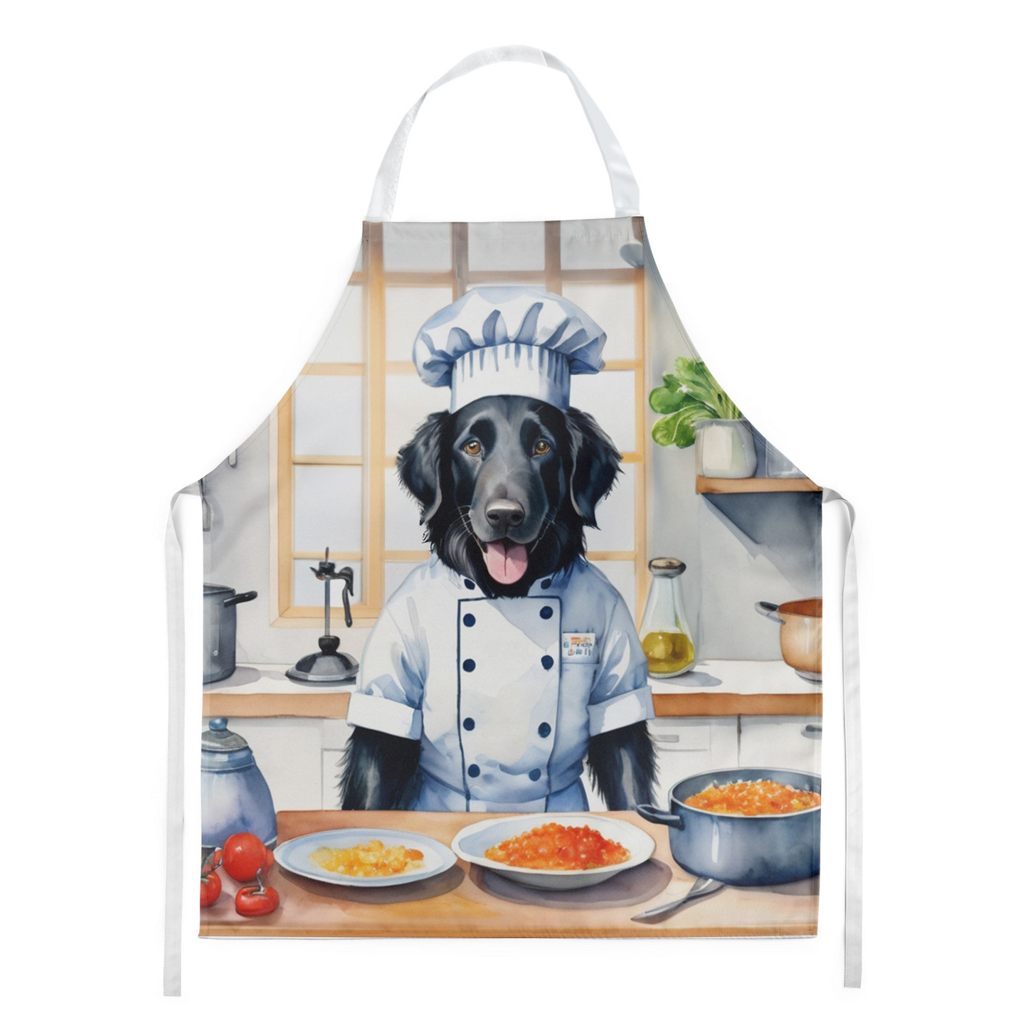 Flat-Coated Retriever The Chef Apron