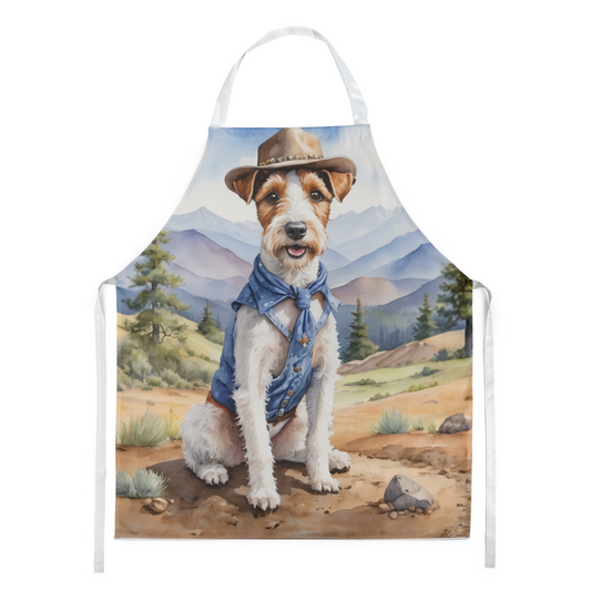 Fox Terrier Cowboy Welcome Apron