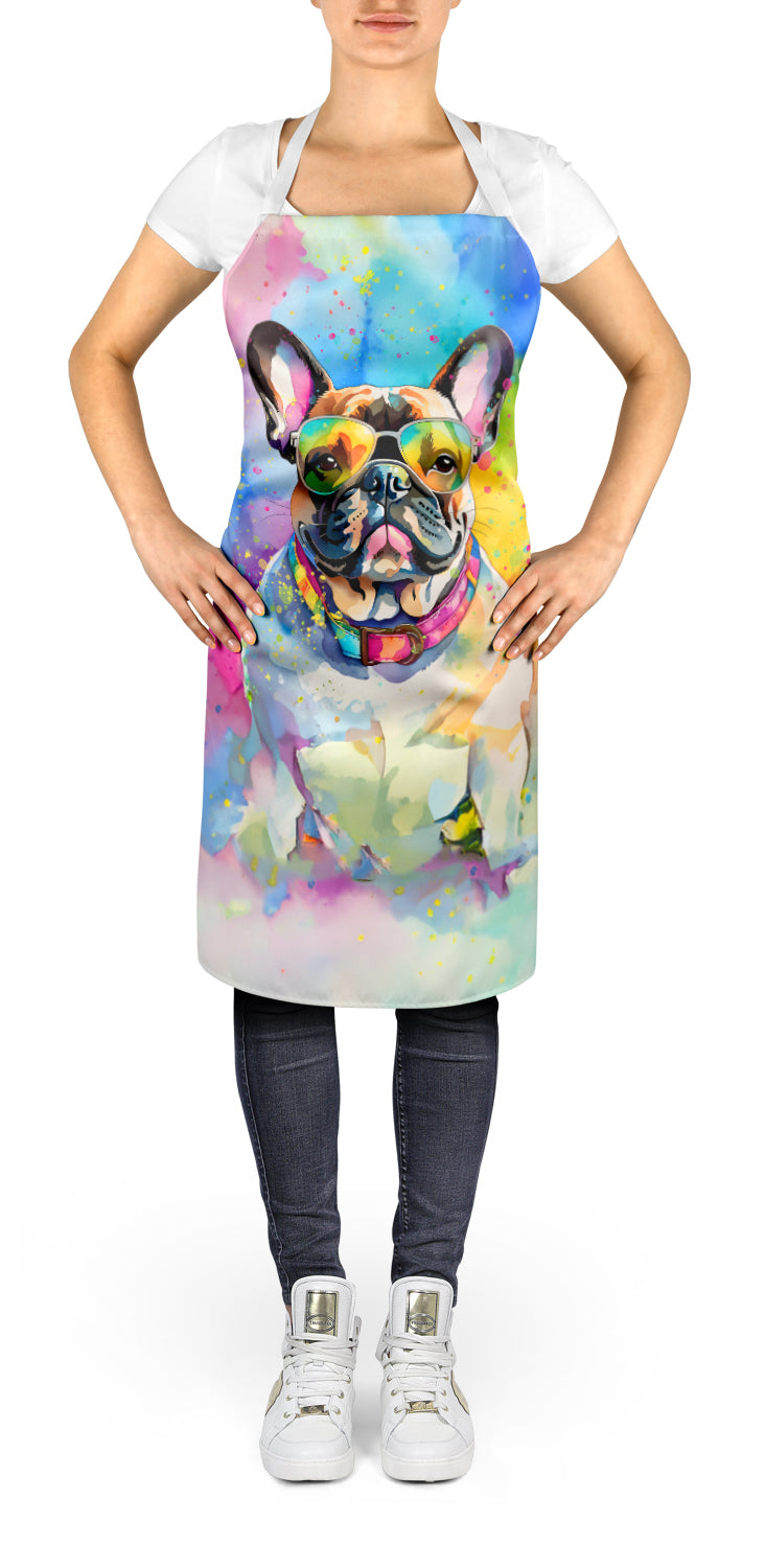 French Bulldog Hippie Dawg Apron