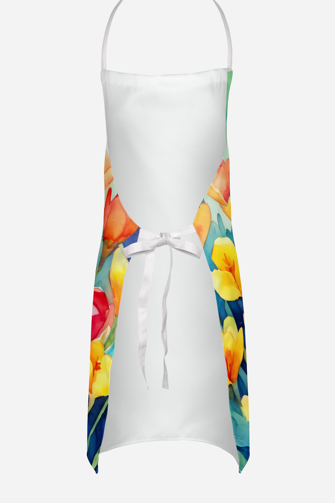 Freesias in Watercolor Apron