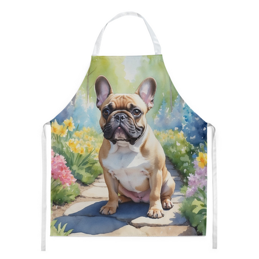 French Bulldog Spring Path Apron