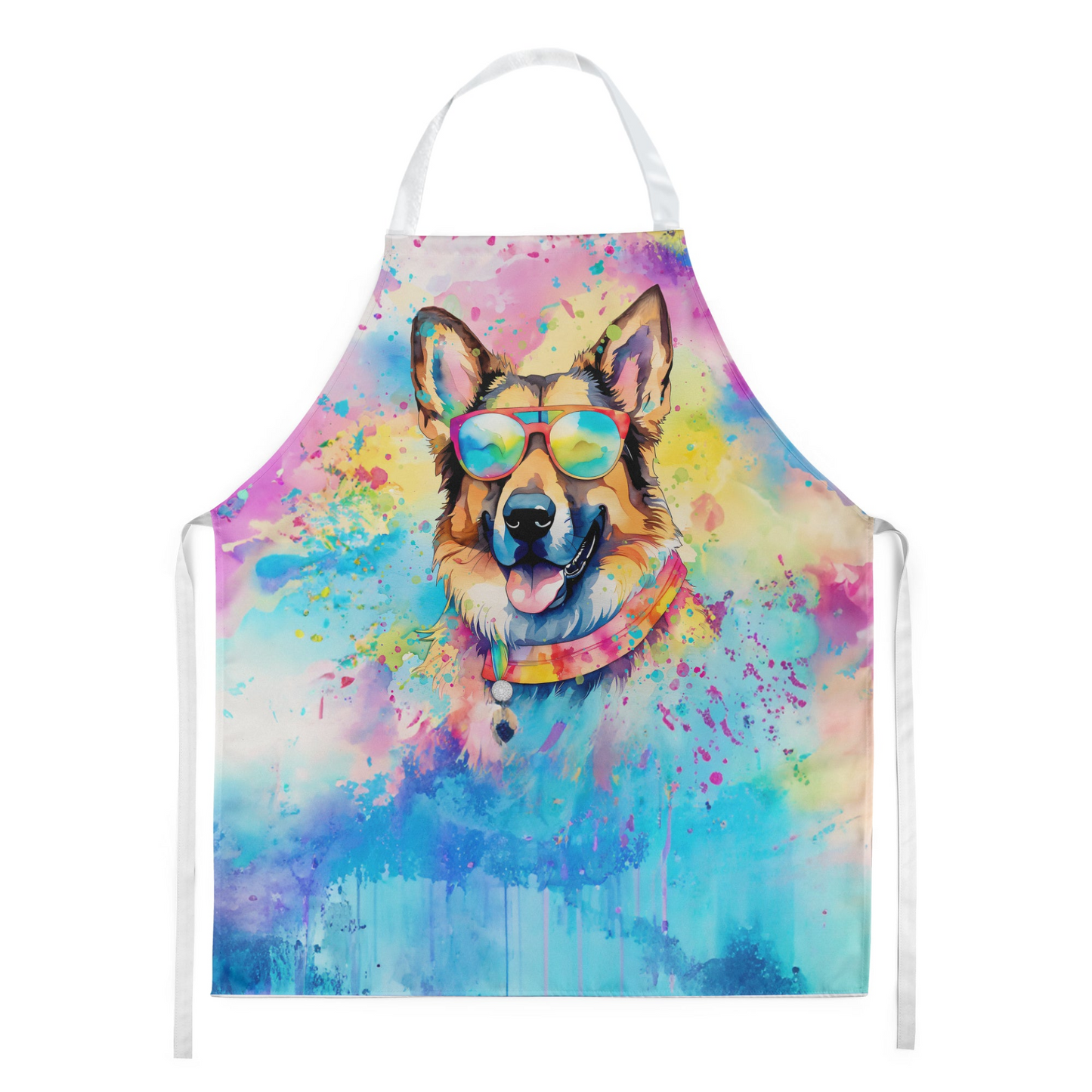 German Shepherd Hippie Dawg Apron