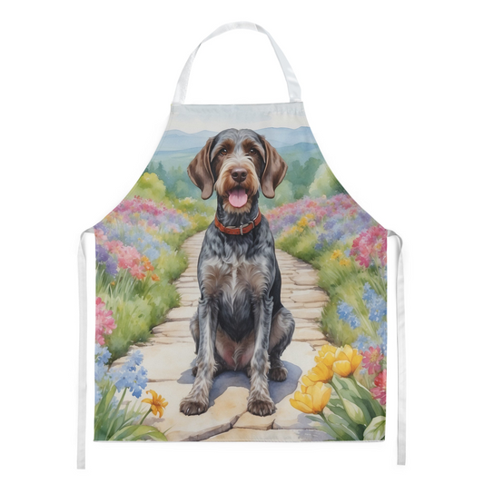 German Wirehaired Pointer Spring Path Apron