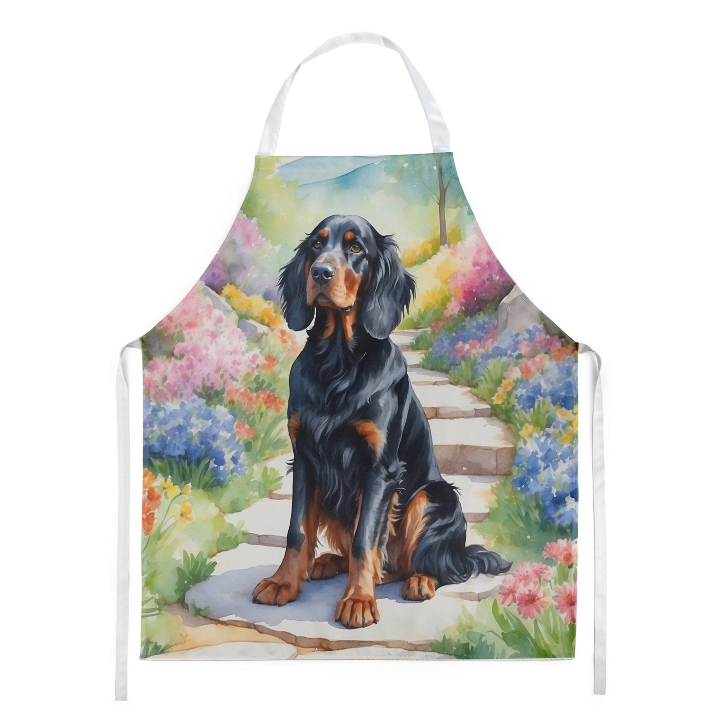 Gordon Setter Spring Path Apron