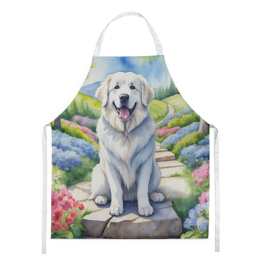 Great Pyrenees Spring Path Apron