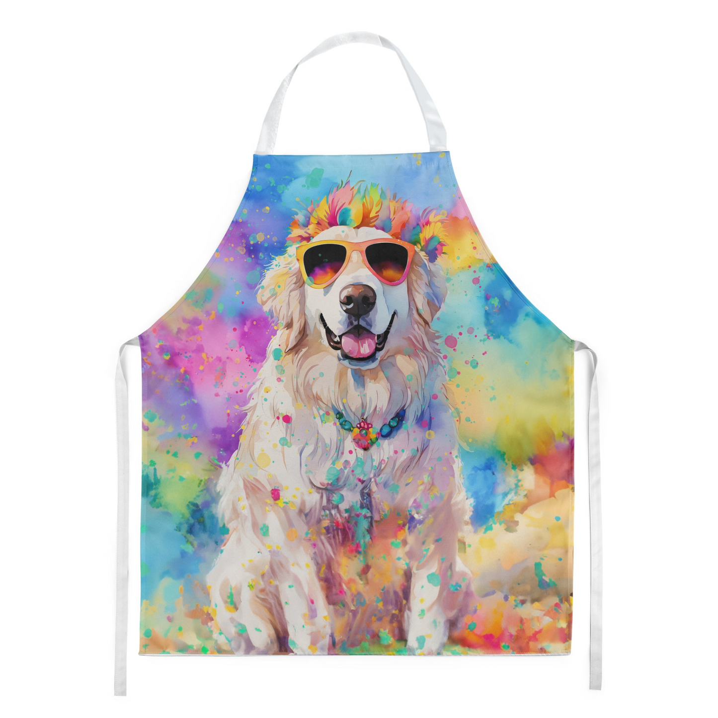 Great Pyrenees Hippie Dawg Apron