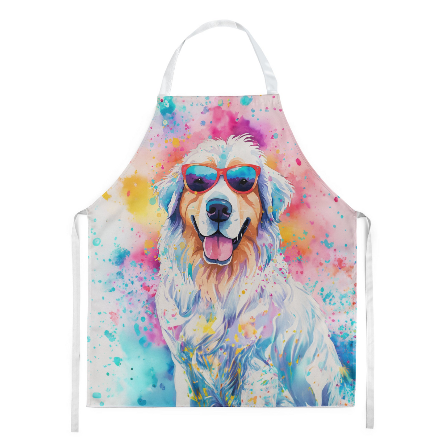 Great Pyrenees Hippie Dawg Apron