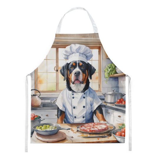 Greater Swiss Mountain Dog The Chef Apron