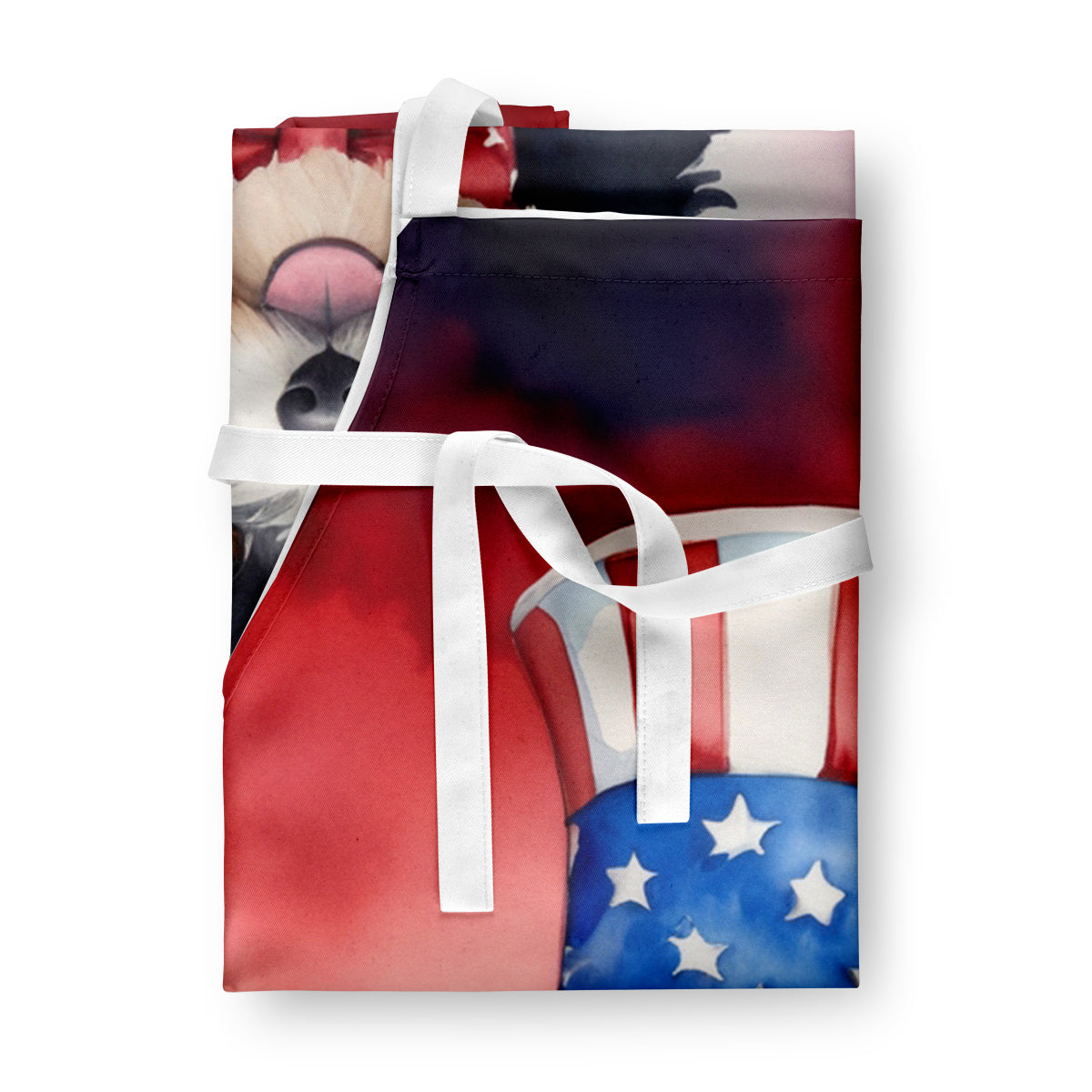 Havanese Patriotic American Apron