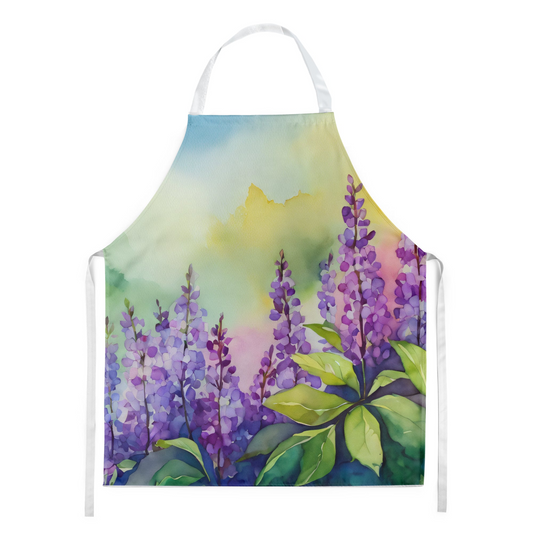 Idaho Syringa in Watercolor Apron