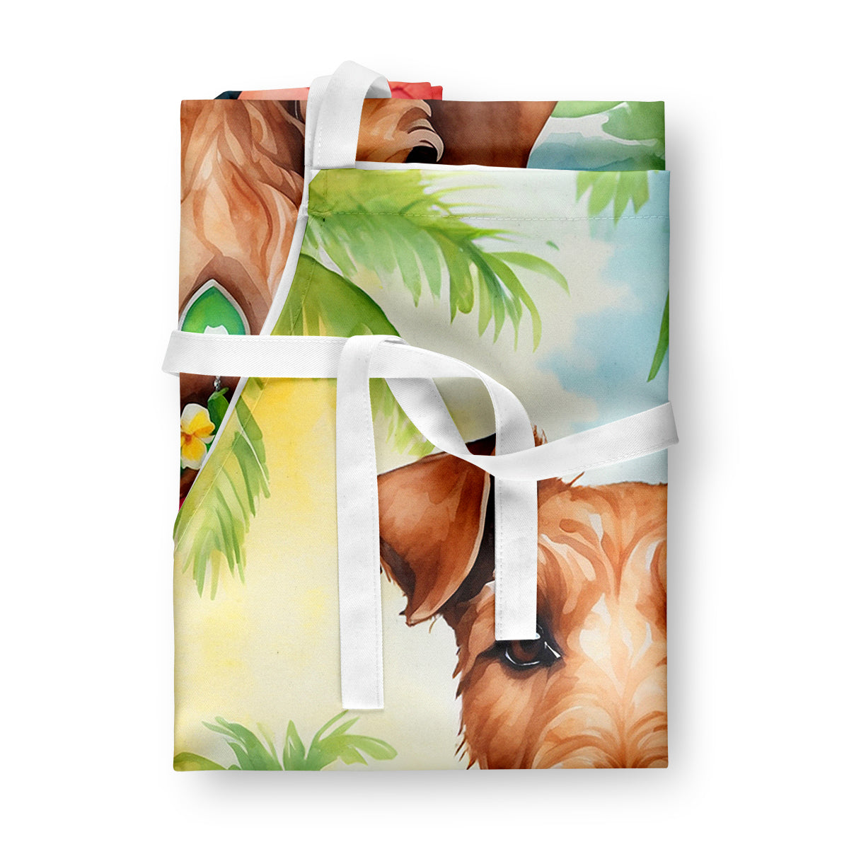 Irish Terrier Luau Apron