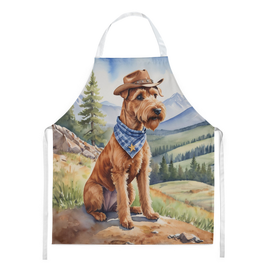 Irish Terrier Cowboy Welcome Apron