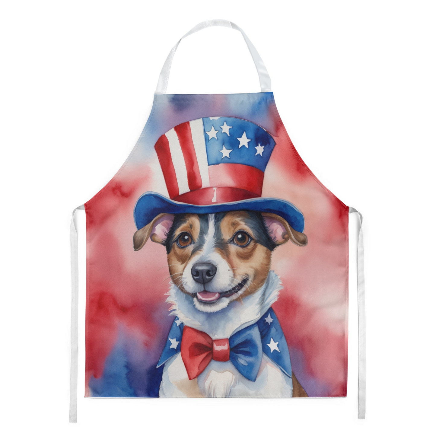 Jack Russell Terrier Patriotic American Apron