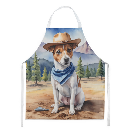 Jack Russell Terrier Cowboy Welcome Apron