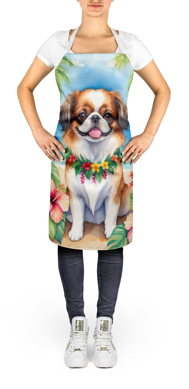 Japanese Chin Luau Apron