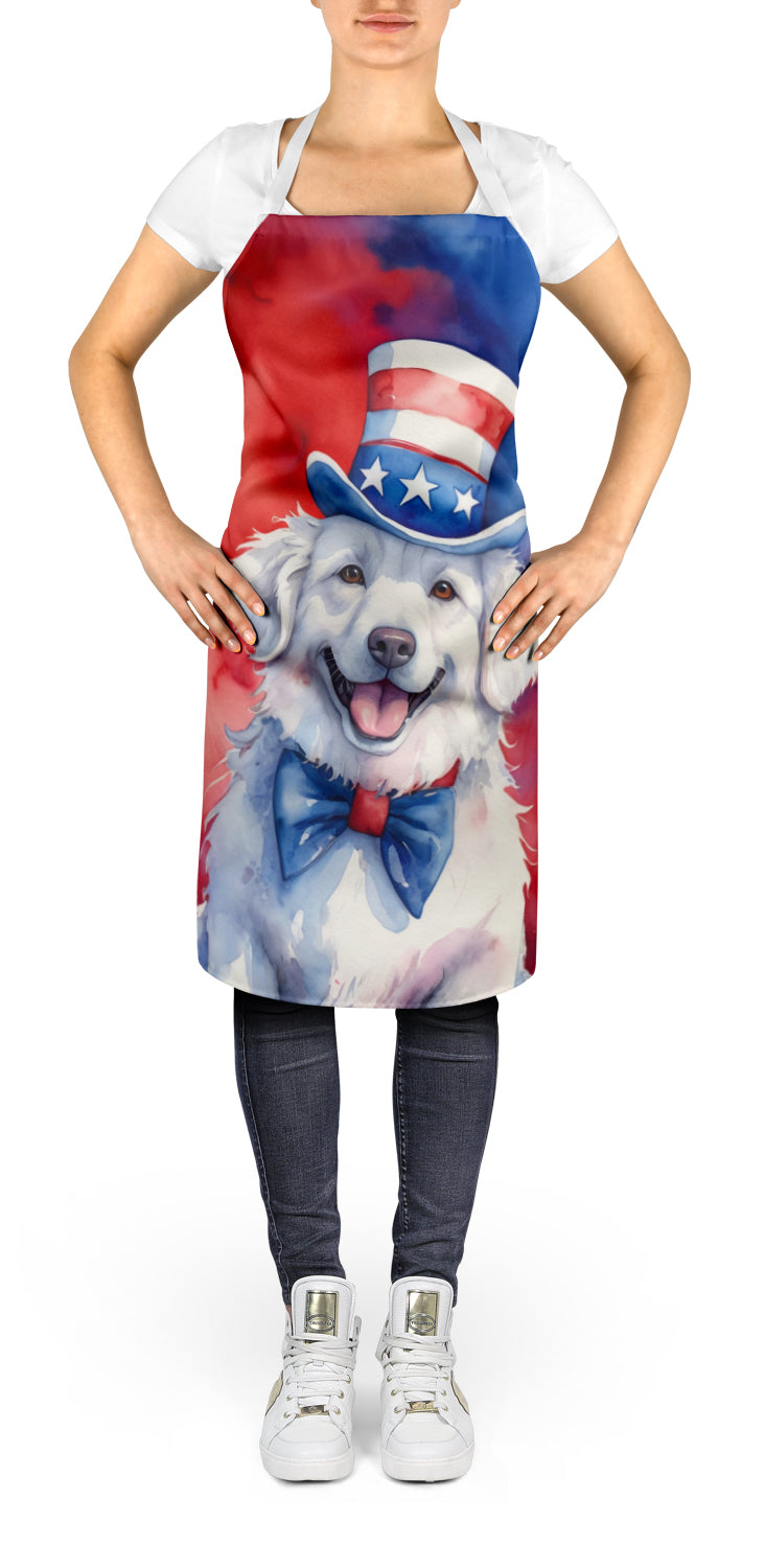 Kuvasz Patriotic American Apron