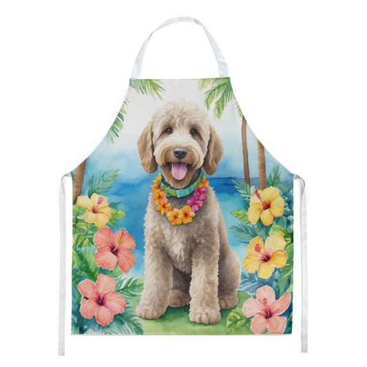 Labradoodle Luau Apron