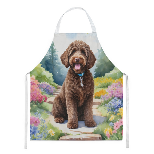 Labradoodle Spring Path Apron