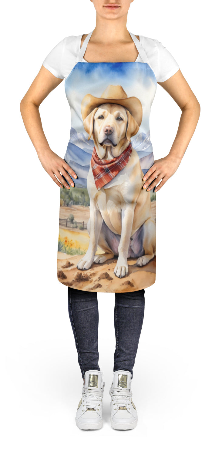 Labrador Retriever Cowboy Welcome Apron