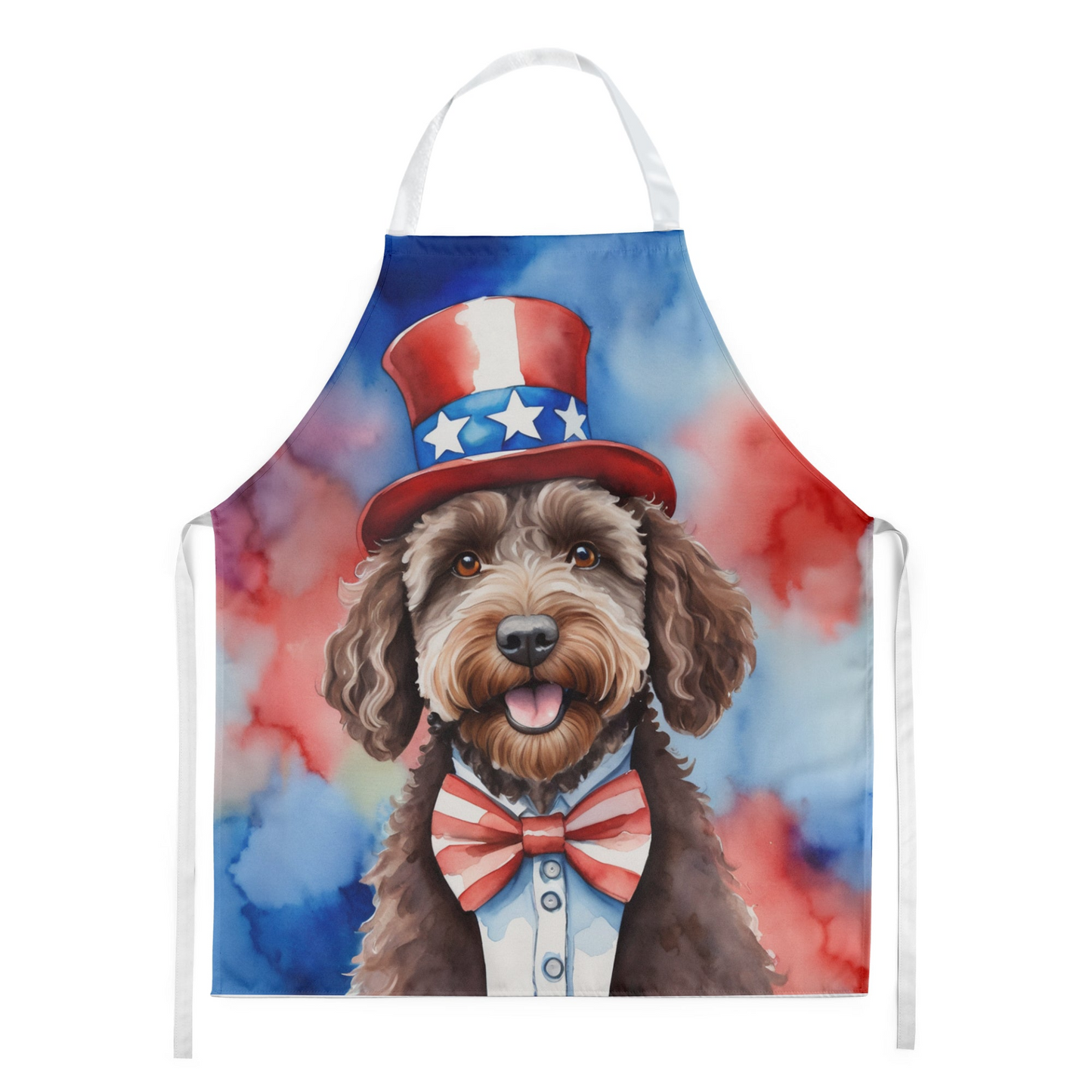 Labradoodle Patriotic American Apron