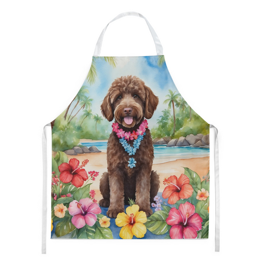 Labradoodle Luau Apron