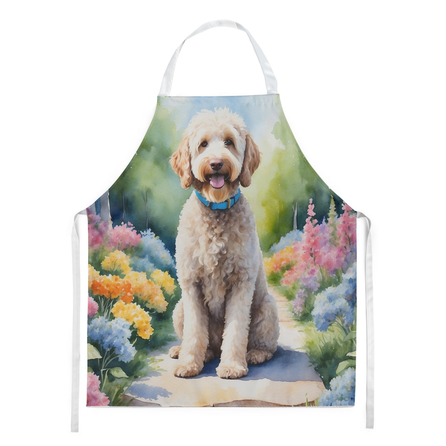 Labradoodle Spring Path Apron