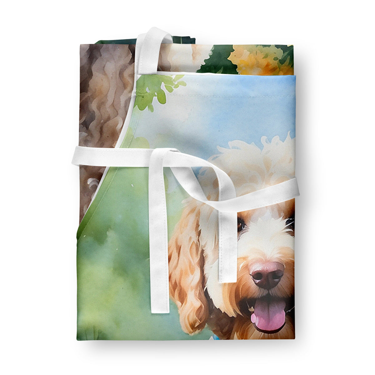 Labradoodle Spring Path Apron