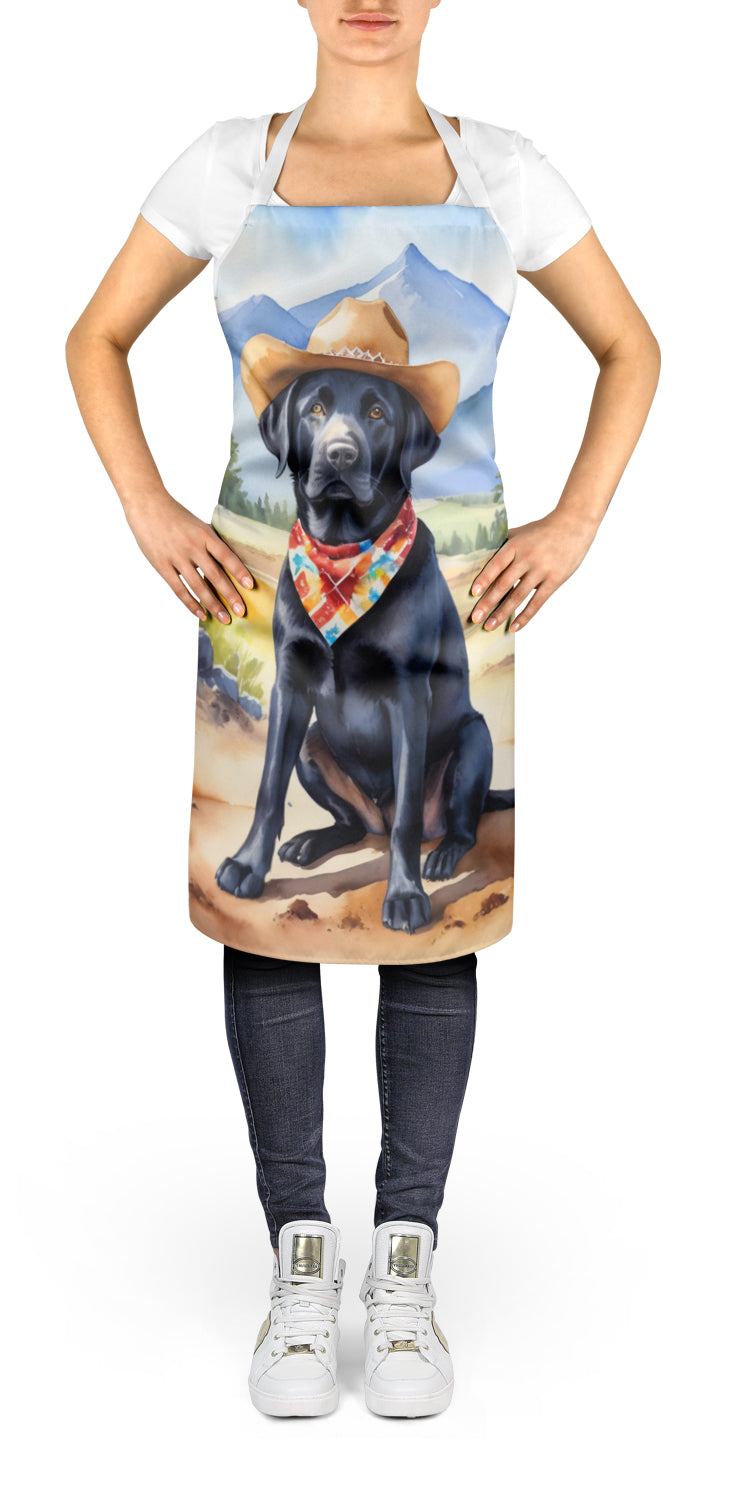 Labrador Retriever Cowboy Welcome Apron