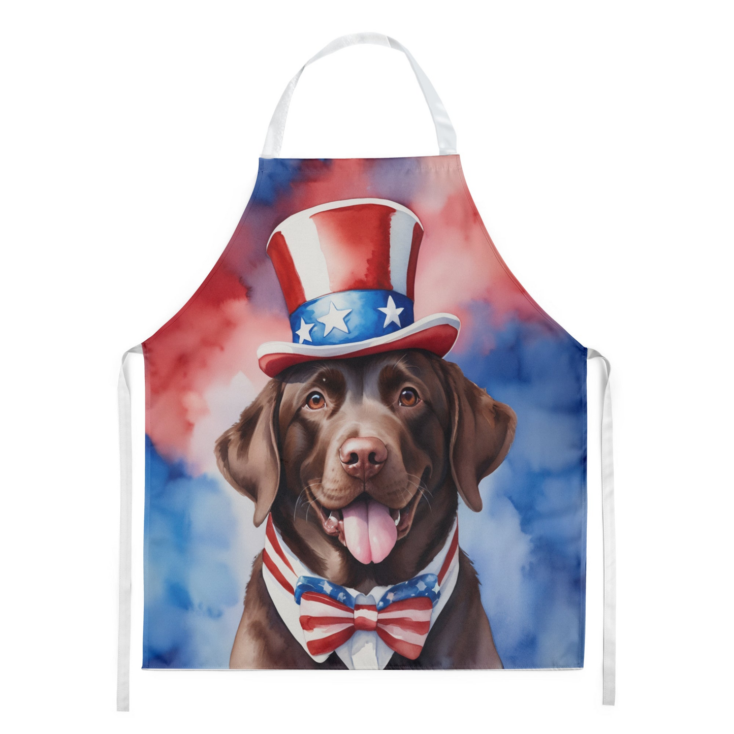 Labrador Retriever Patriotic American Apron