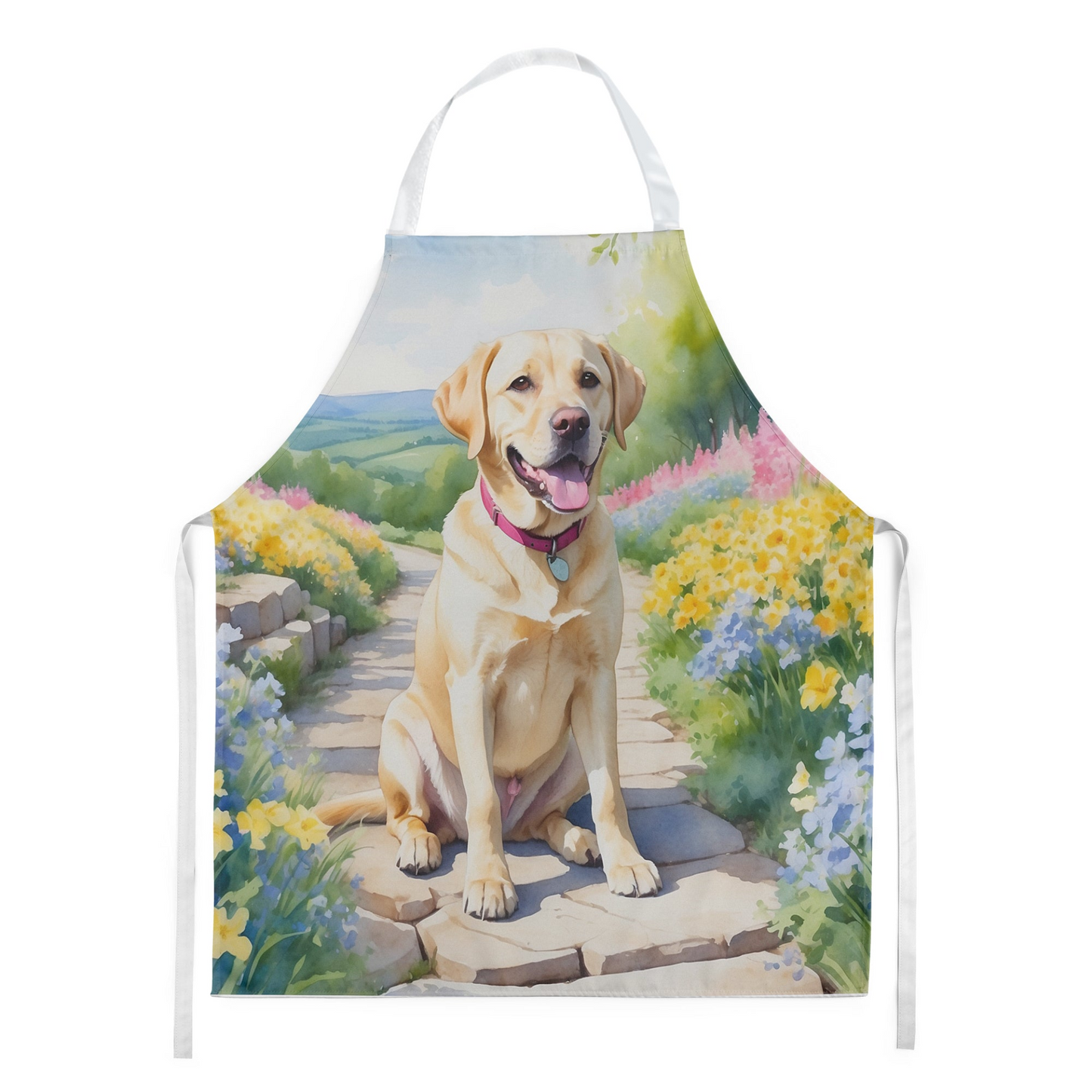 Labrador Retriever Spring Path Apron