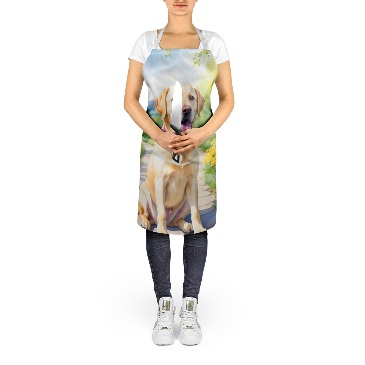 Labrador Retriever Spring Path Apron