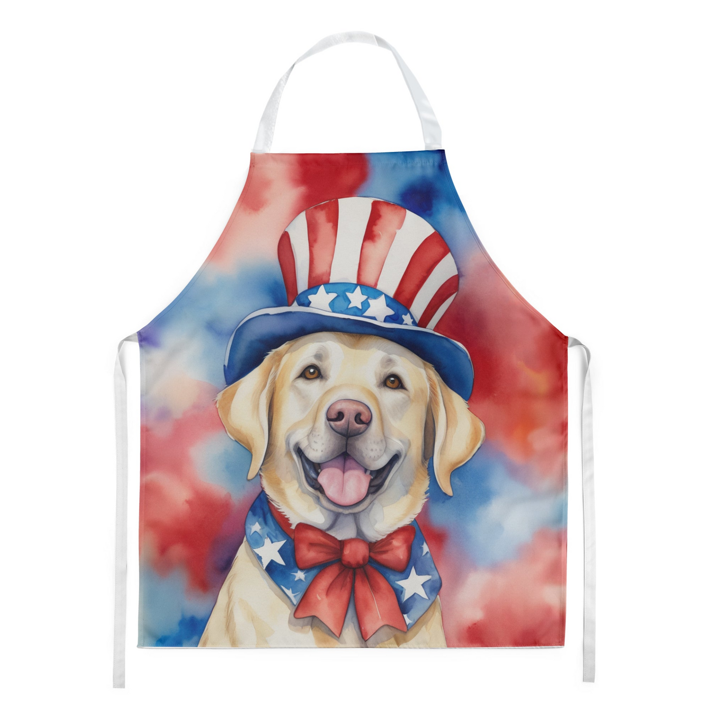 Labrador Retriever Patriotic American Apron