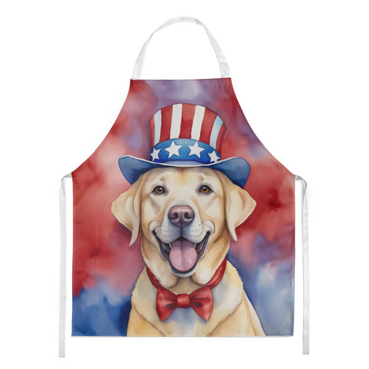 Labrador Retriever Patriotic American Apron