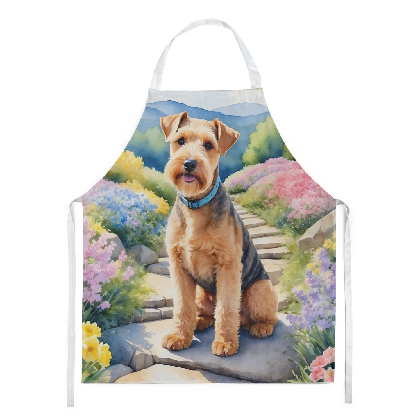 Lakeland Terrier Spring Path Apron