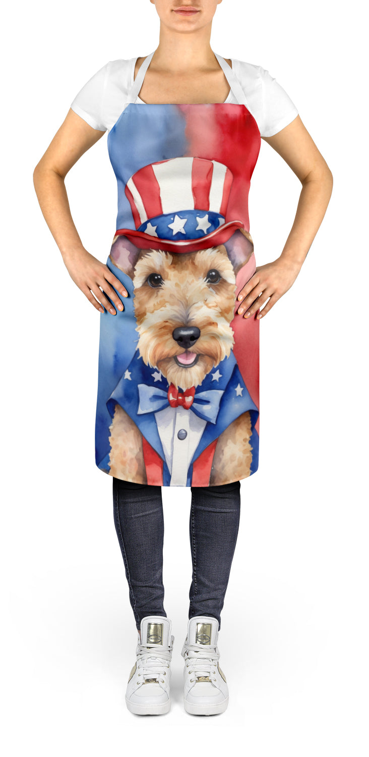 Lakeland Terrier Patriotic American Apron