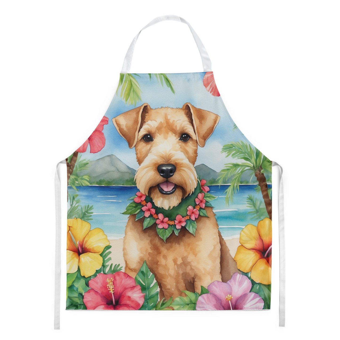 Lakeland Terrier Luau Apron