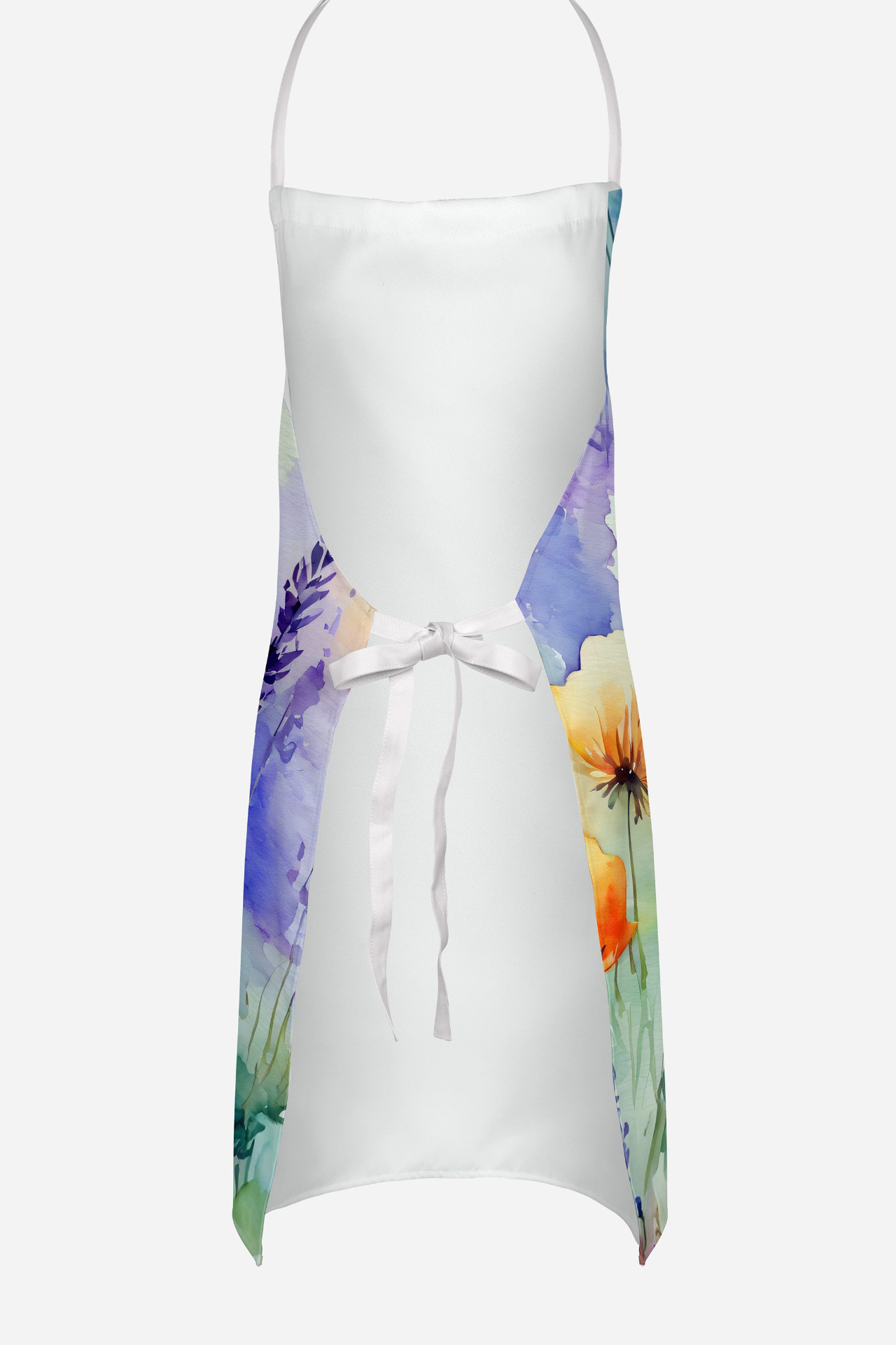 Lavender in Watercolor Apron