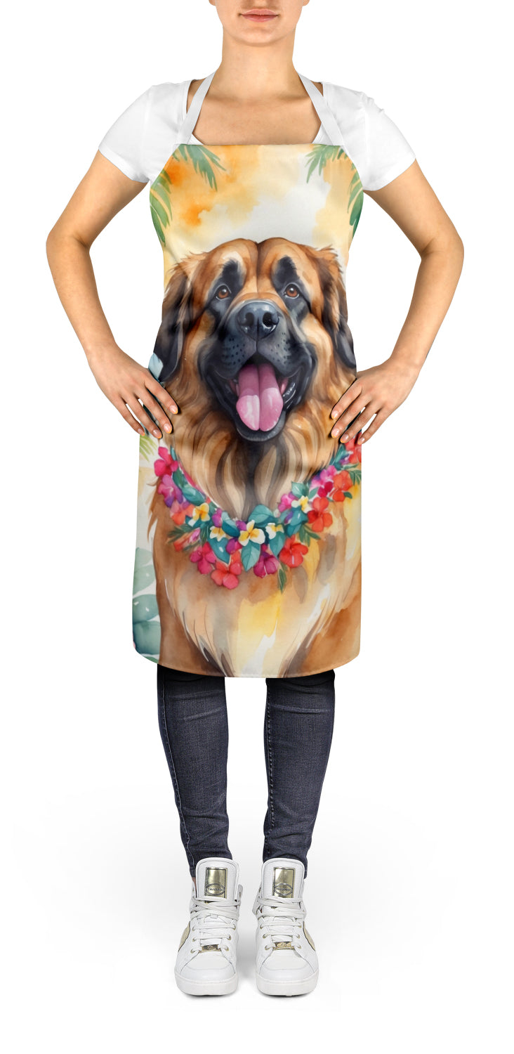 Leonberger Luau Apron