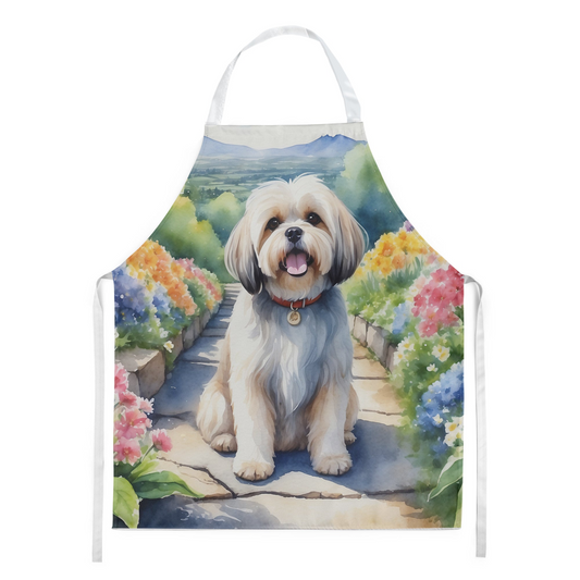 Lhasa Apso Spring Path Apron