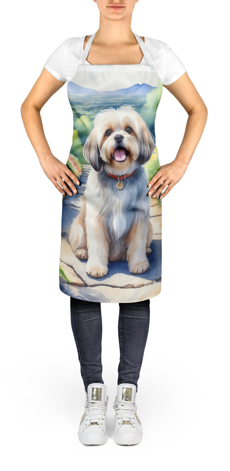 Lhasa Apso Spring Path Apron