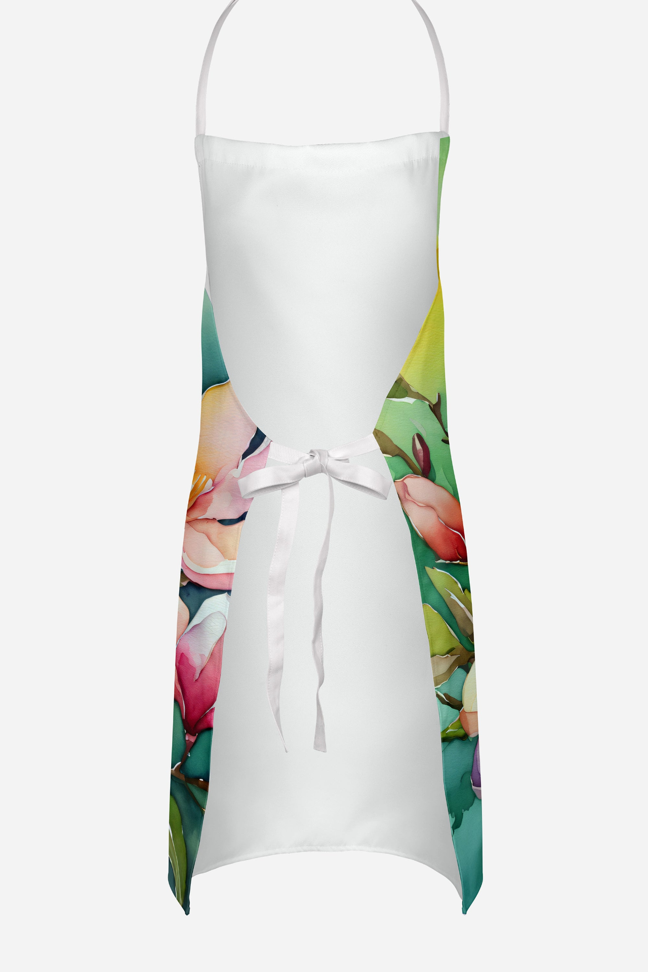 Louisiana Magnolias in Watercolor Apron