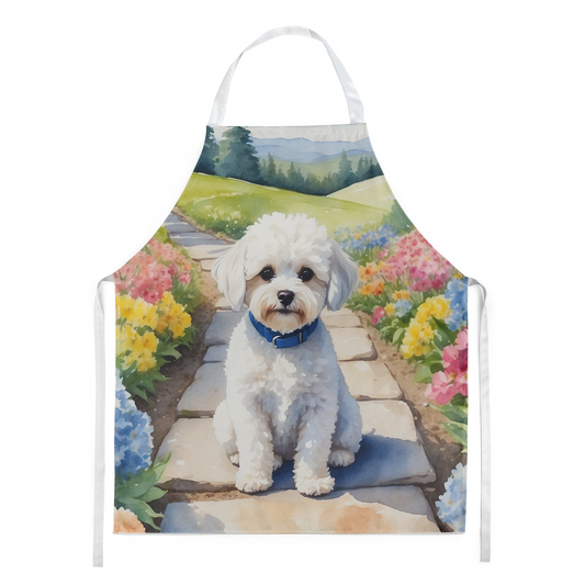 Maltipoo Spring Path Apron