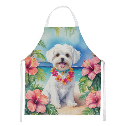 Maltese Luau Apron