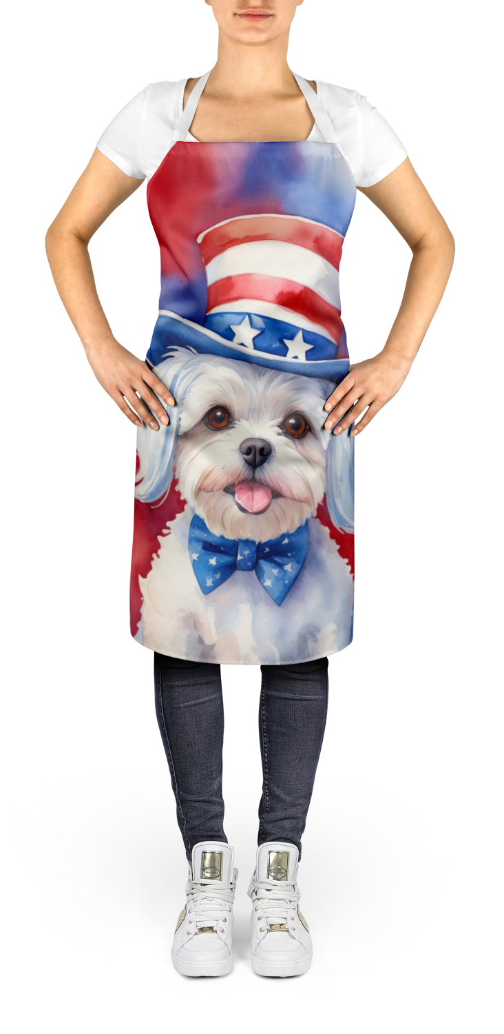 Maltese Patriotic American Apron