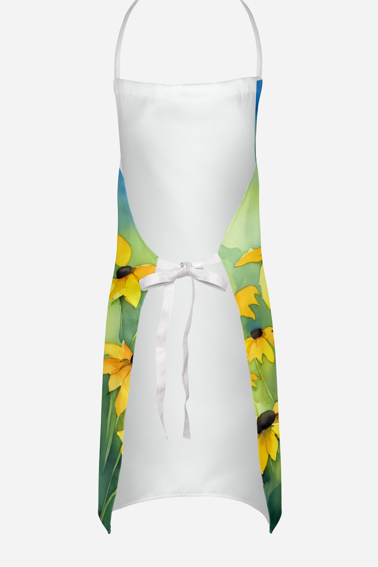 Maryland Black-Eyed Susans in Watercolor Apron