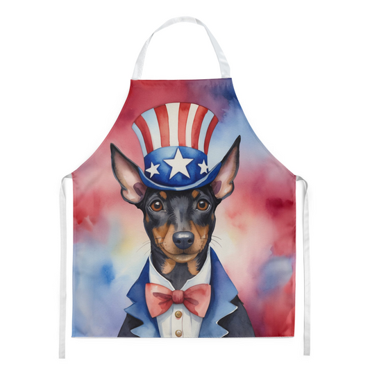 Manchester Terrier Patriotic American Apron