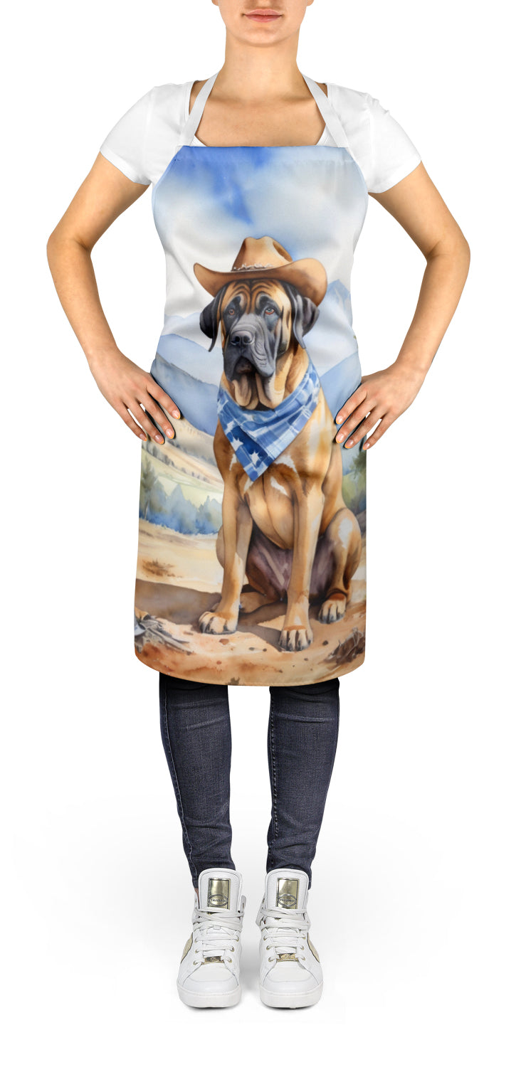 Mastiff Cowboy Welcome Apron